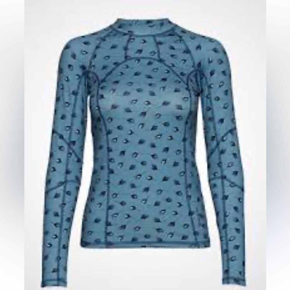 Wood Wood Tuva dusty blue Shirt small new with tags